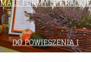 MAE FORMY LITERACKIE DO POWIESZENIA I POSTAWIENIA